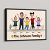 Family Portrait Custom Face Photo Personalized Poster