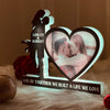 Couple Photo Heart Personalized Custom Shape Photo Light Box