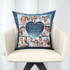 A Hug From Heaven Memorial Personalized Photo Pillow