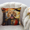 Pet Royal Portrait Custom Dog Cat Portrait Personalized Pillow