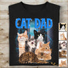 Pet Lover Dog Cat Vintage Retro Portrait Bootleg Fashion Personalized Shirt