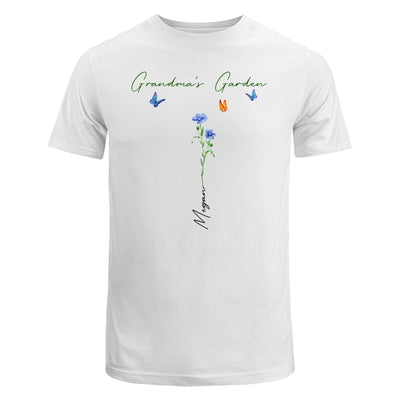 Family Watercolor Flowers Personalized Shirt