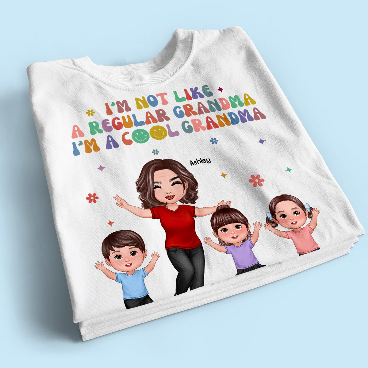 I'm A Cool Grandma Personalized Shirt