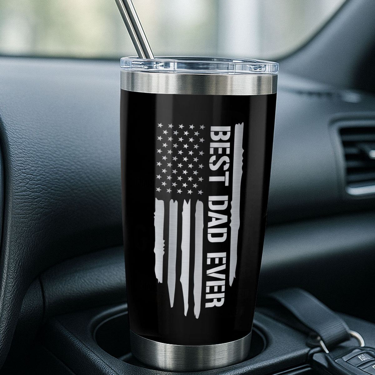 Best Dad Grandpa Ever Fist Bump Personalized Tumbler| Coolest Father's Day Gift For Dad, Grandpa