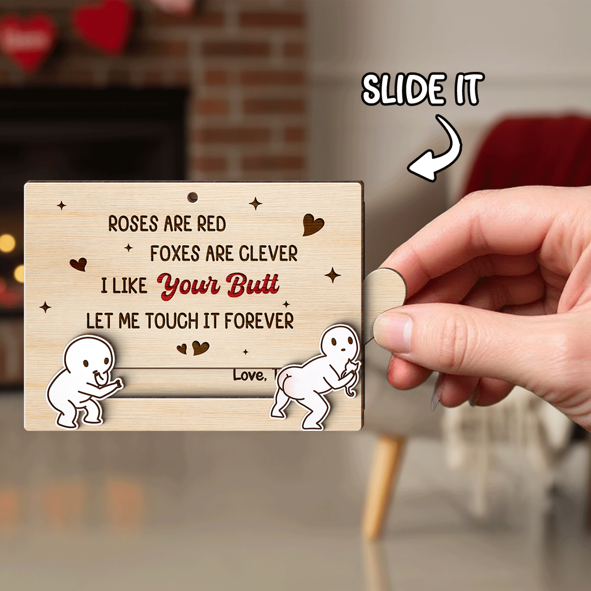 Upsell Couple Valentine's Day Greeting Card (PW - 8663756570866)
