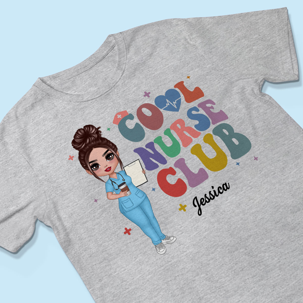 Cool Nurse Club Personalized Shirt