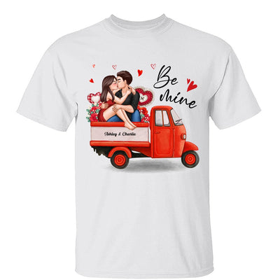 Couple Sitting On Love Truck Personalized Shirt