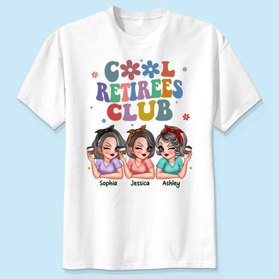 Cool Retirees Club Personalized Shirt