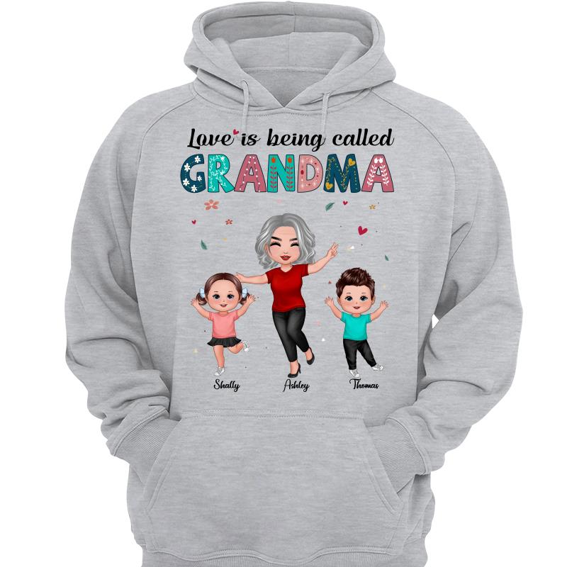 Love Being Called Grandma Happy Doll Personalized Shirt