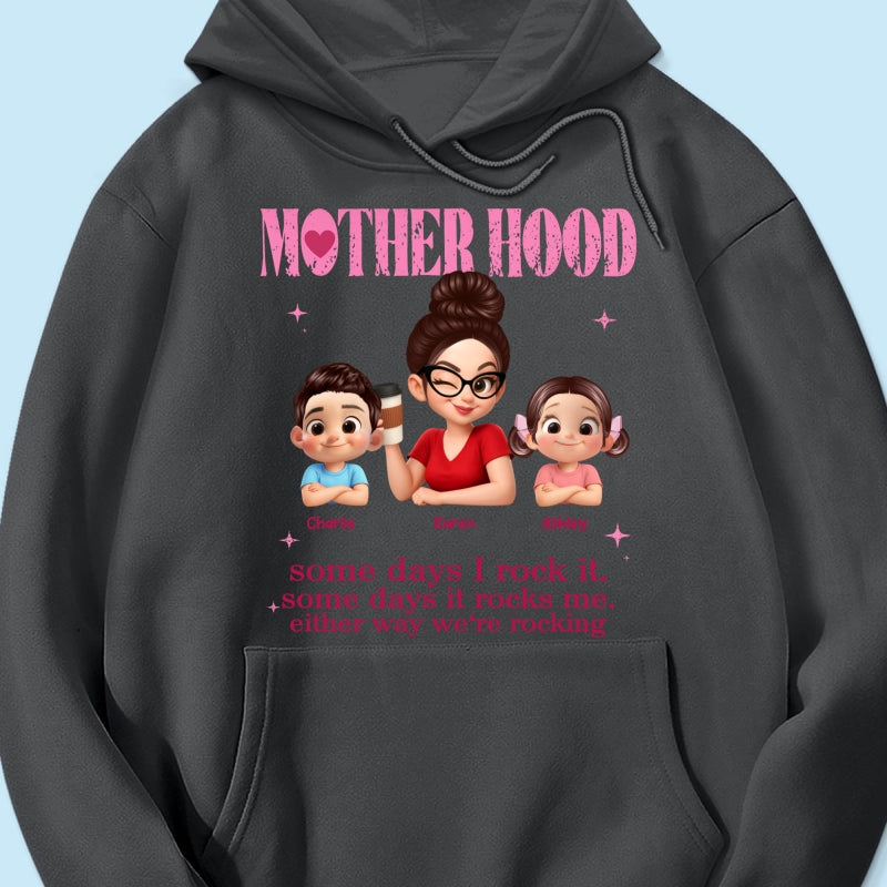 Rockin' Motherhood - Personalized Shirt - Mother's Day Gift for Mom, Wife