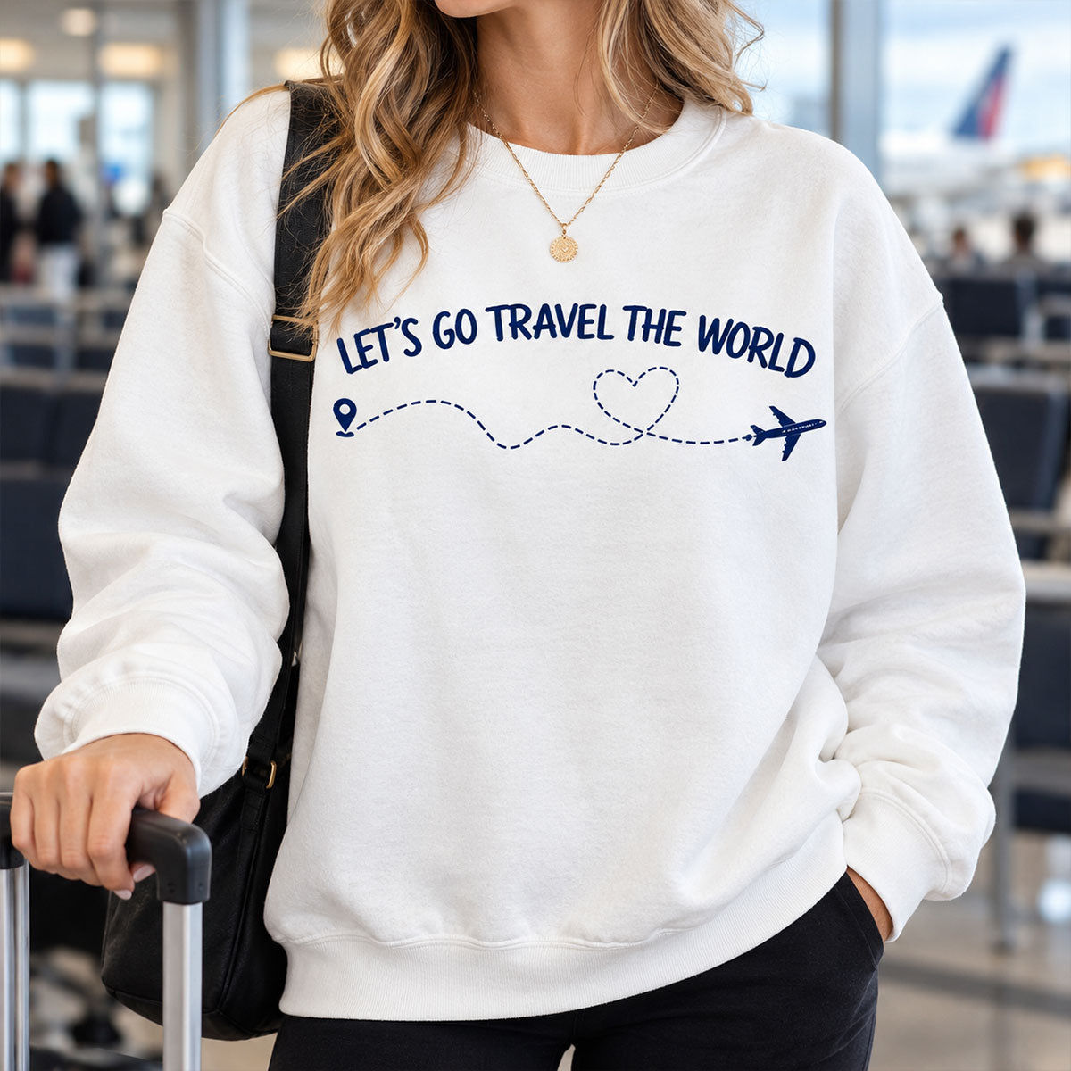 World Travel Passport Stamps - Personalized Shirt - Gift for Travel Lovers & Adventurers