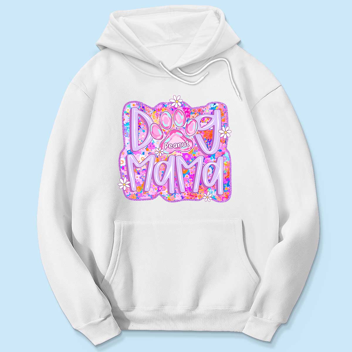 Dog Mama Preppy Dog Mom Personalized Shirt, Trendy Gift for Dog Moms