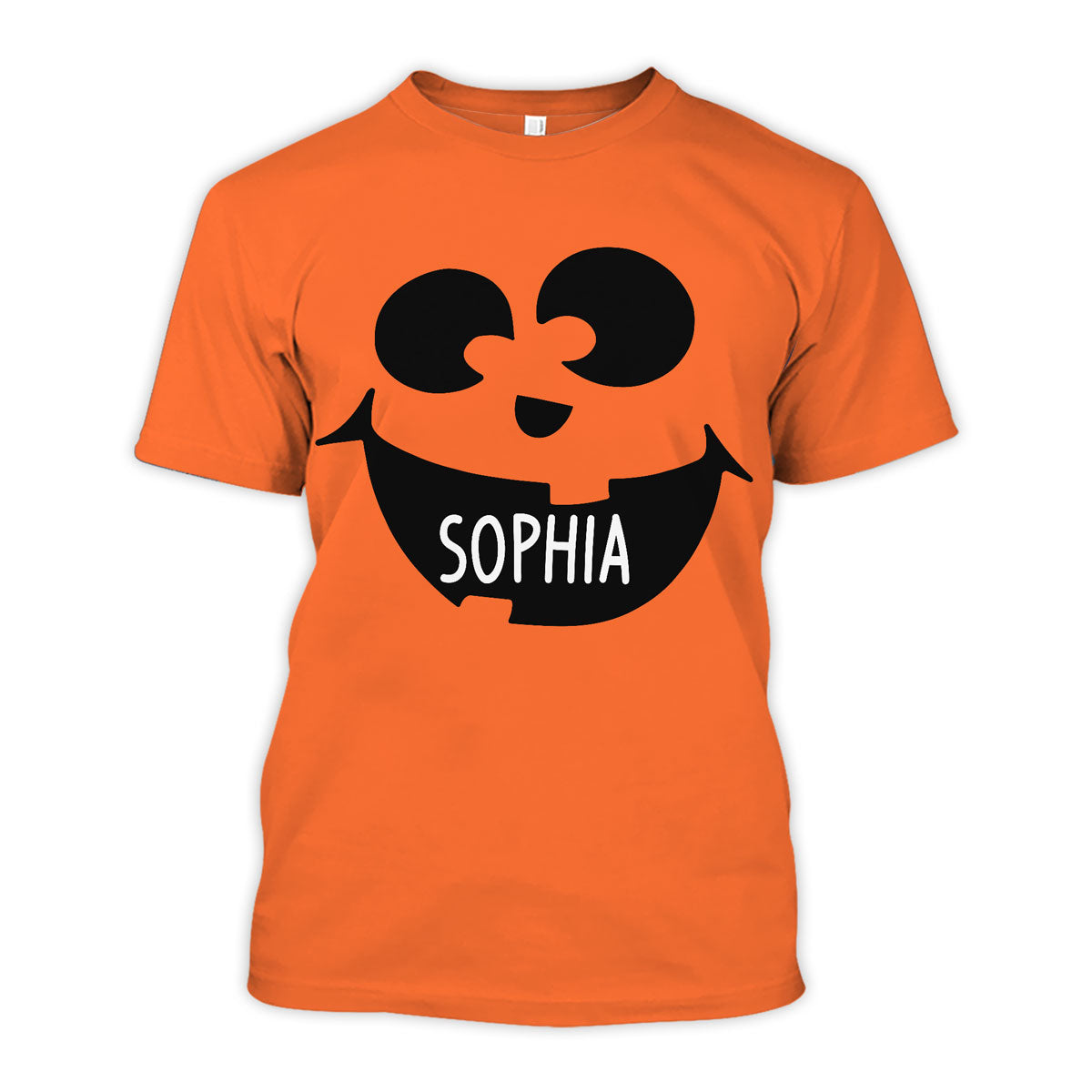 Pumpkin Face Halloween Party Group Costume Personalized Group Matching Shirt For Family, Colleagues, Friends