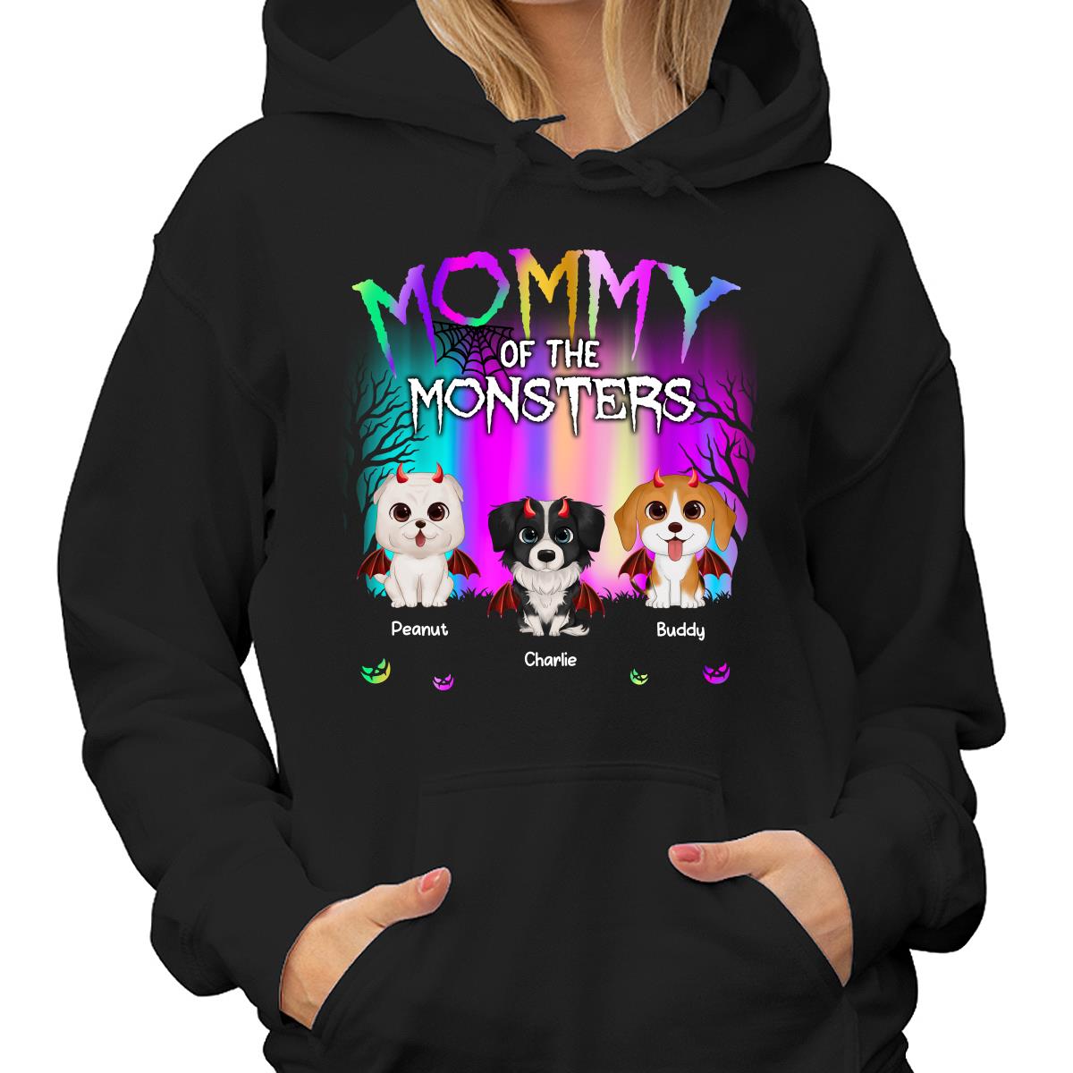 Halloween Dog Mom Aurora Personalized Shirt