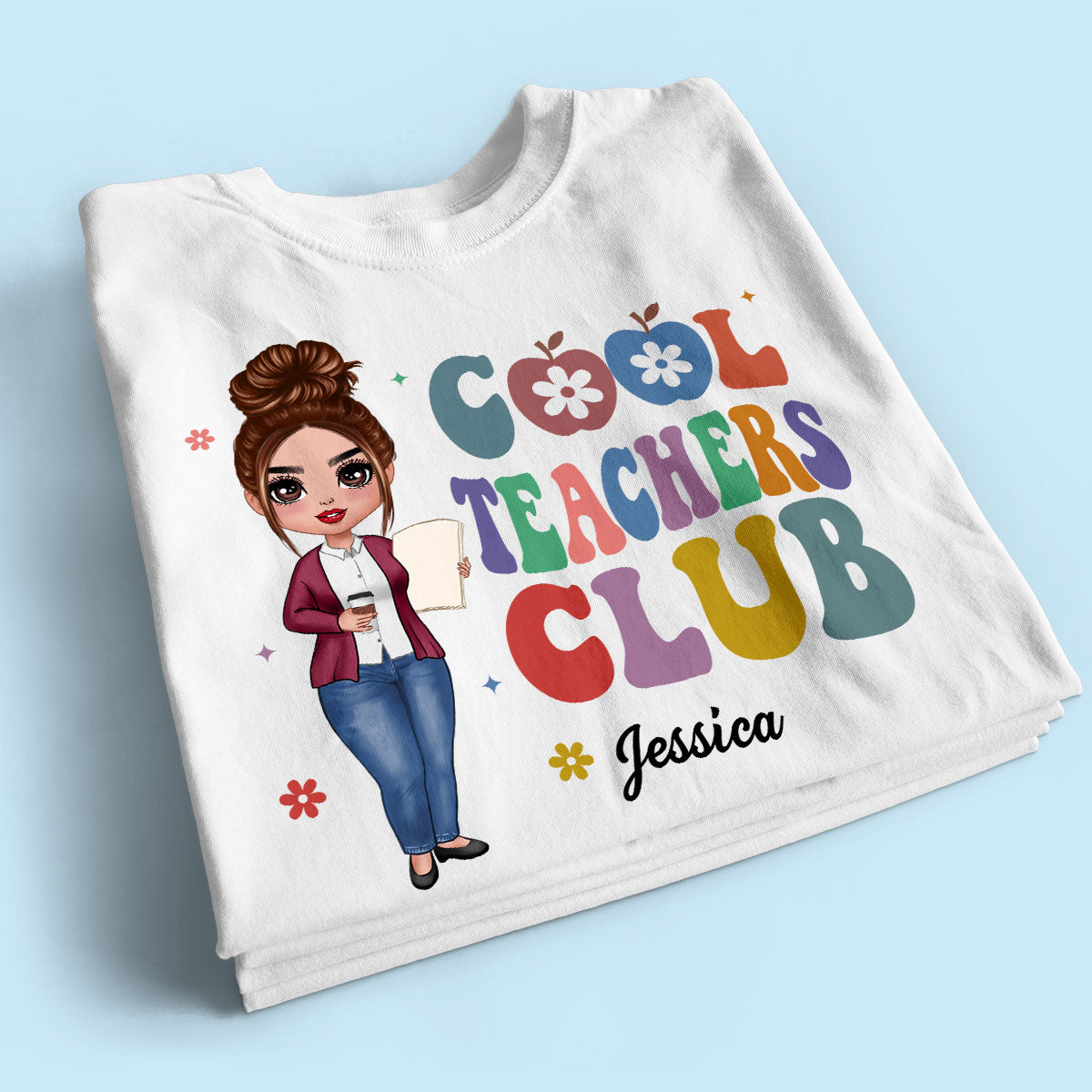Cool Teachers Club Personalized Shirt