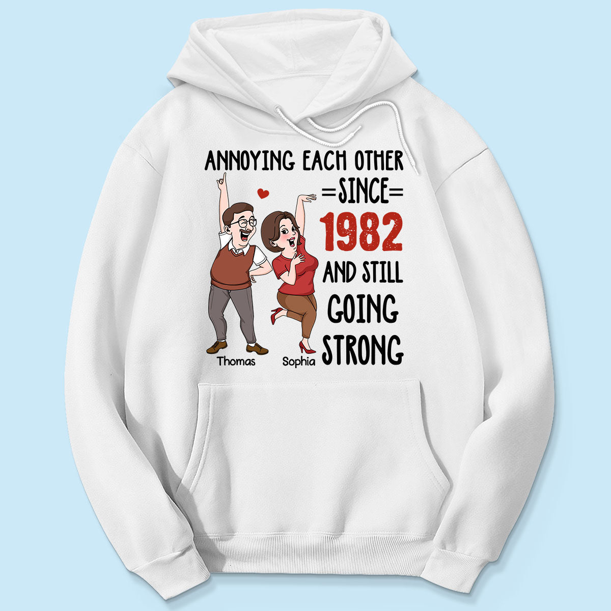 Annoying Each Other And Still Going Strong Funny  Gift For Couple Personalized Shirt
