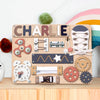 Personalized Busy Board, Custom Montessori Board With Name, Best gift for your kids