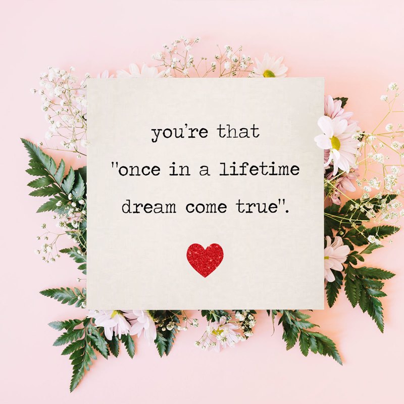 You're that 
