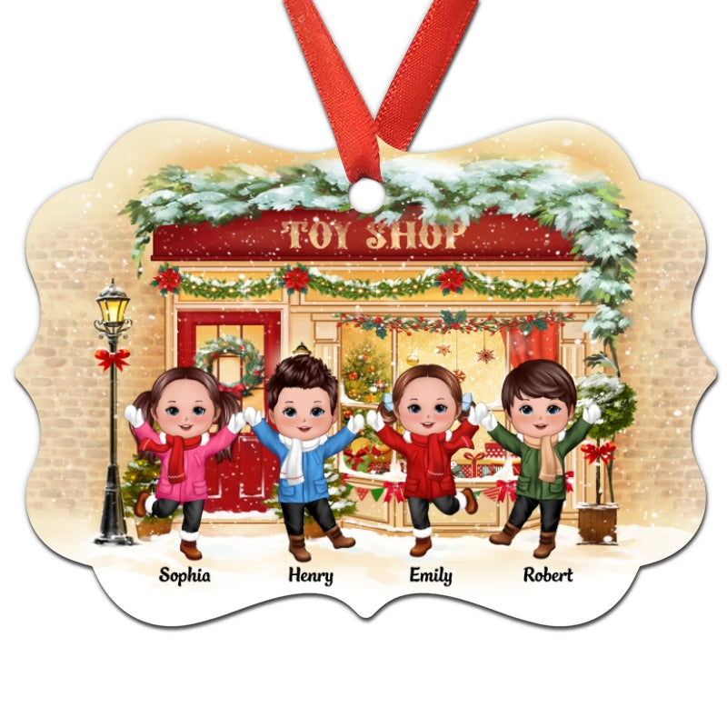 Happy Doll Kids Toy Shop Personalized Christmas Ornament