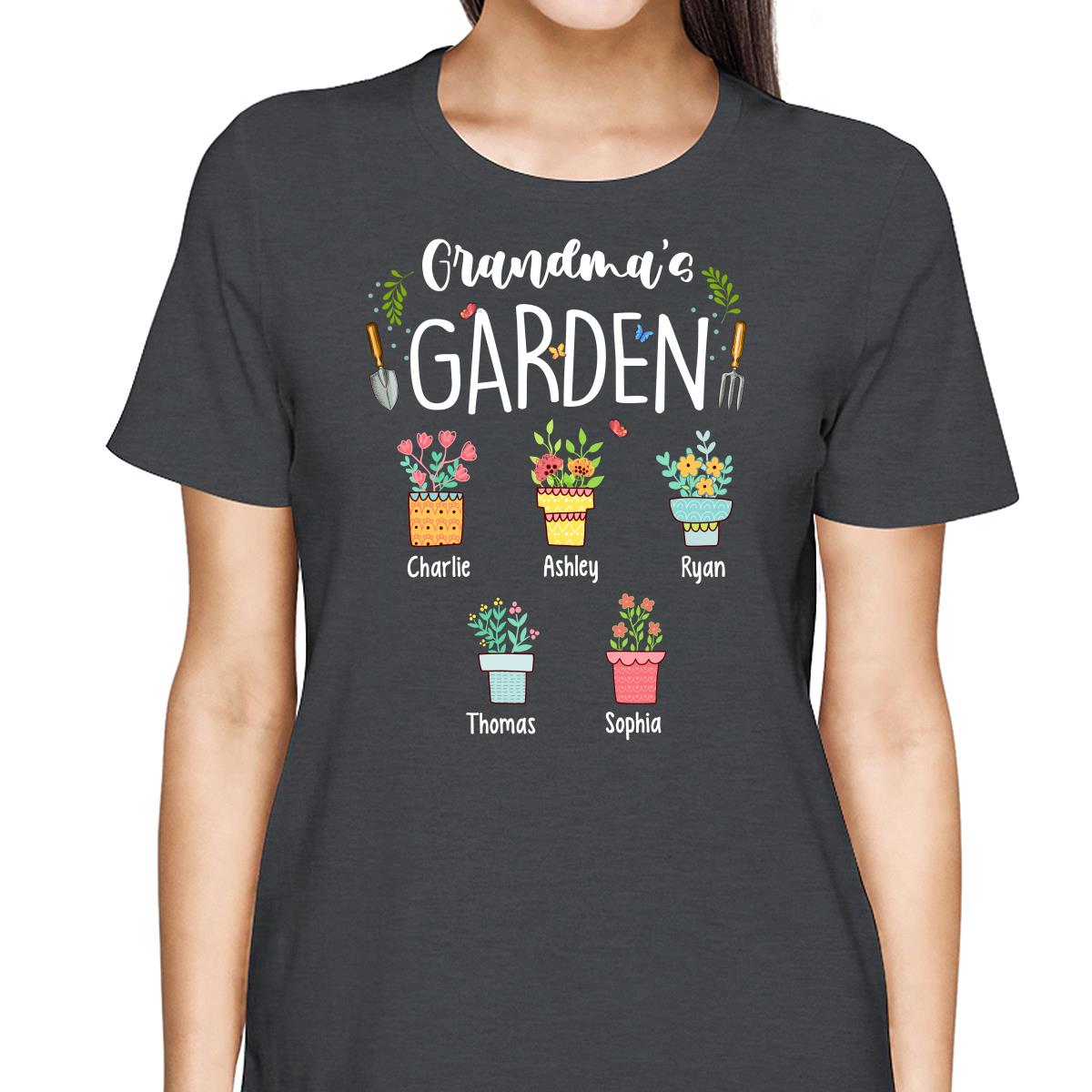 Grandma‘s Garden Doll Grandma Personalized Shirt