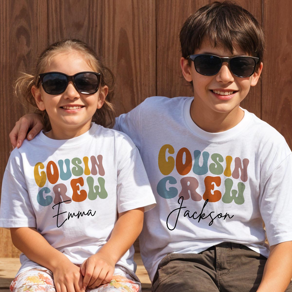 Cousin Crew Cousin Camp Matching Personalized Shirt