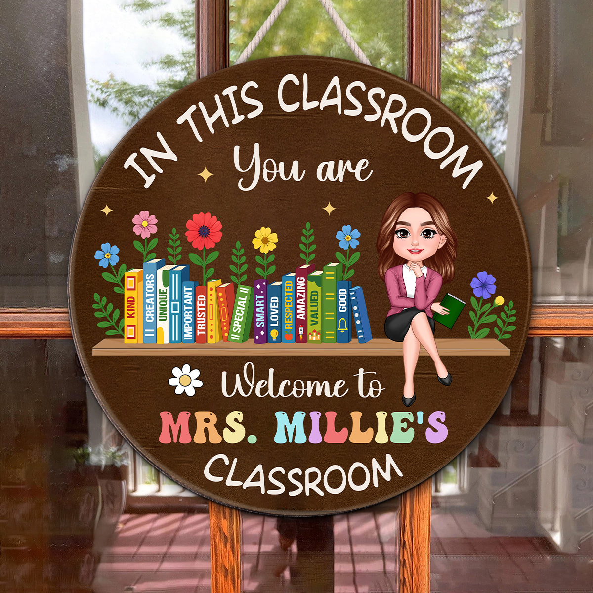 In This Classroom You Are Kind, Creators, Unique Personalized Door Sign, Classroom Decor, Teacher Appreciation Gift, Back To School Gift