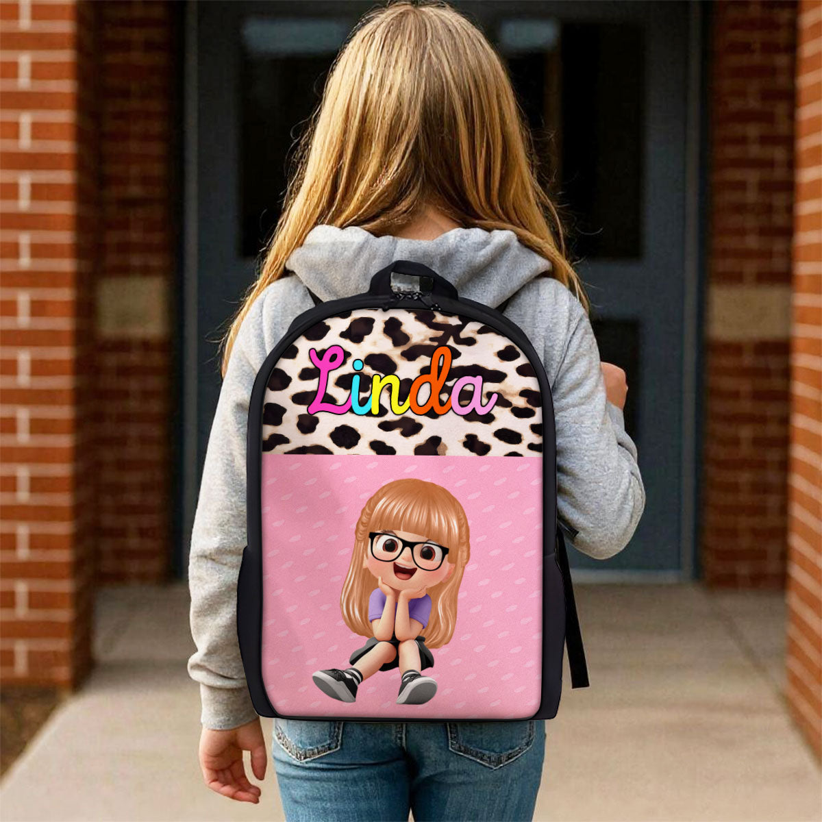 Unicorn, Mermaid, Dinosaur, Space Theme - Personalized Backpack - Back to School Backpack for Kids