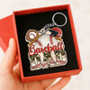 Best Baseball Dad Keychain