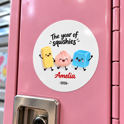 The Year Of Squishies 2D Flat - Personalized Decal