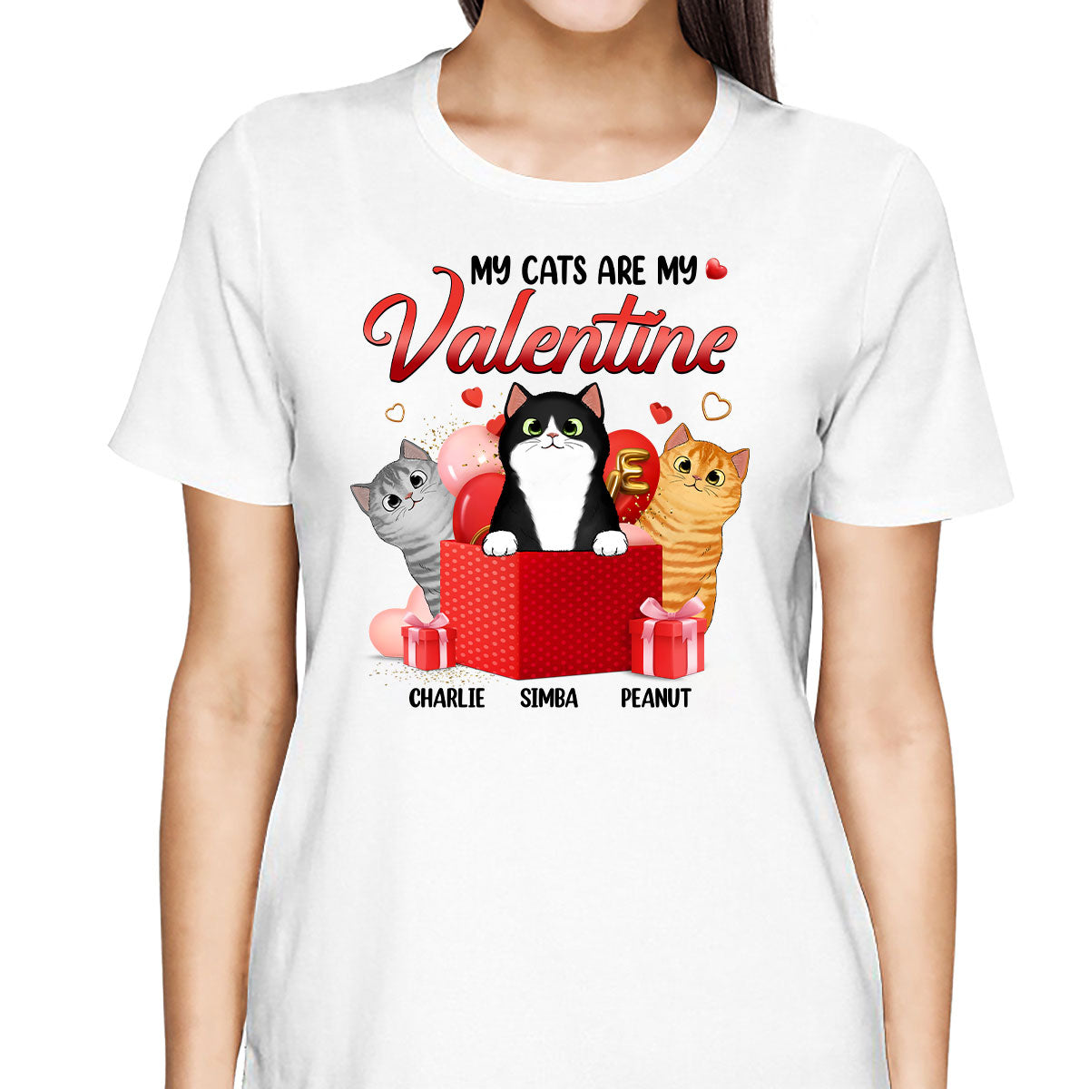 My Cats My  Gift Box Personalized Shirt