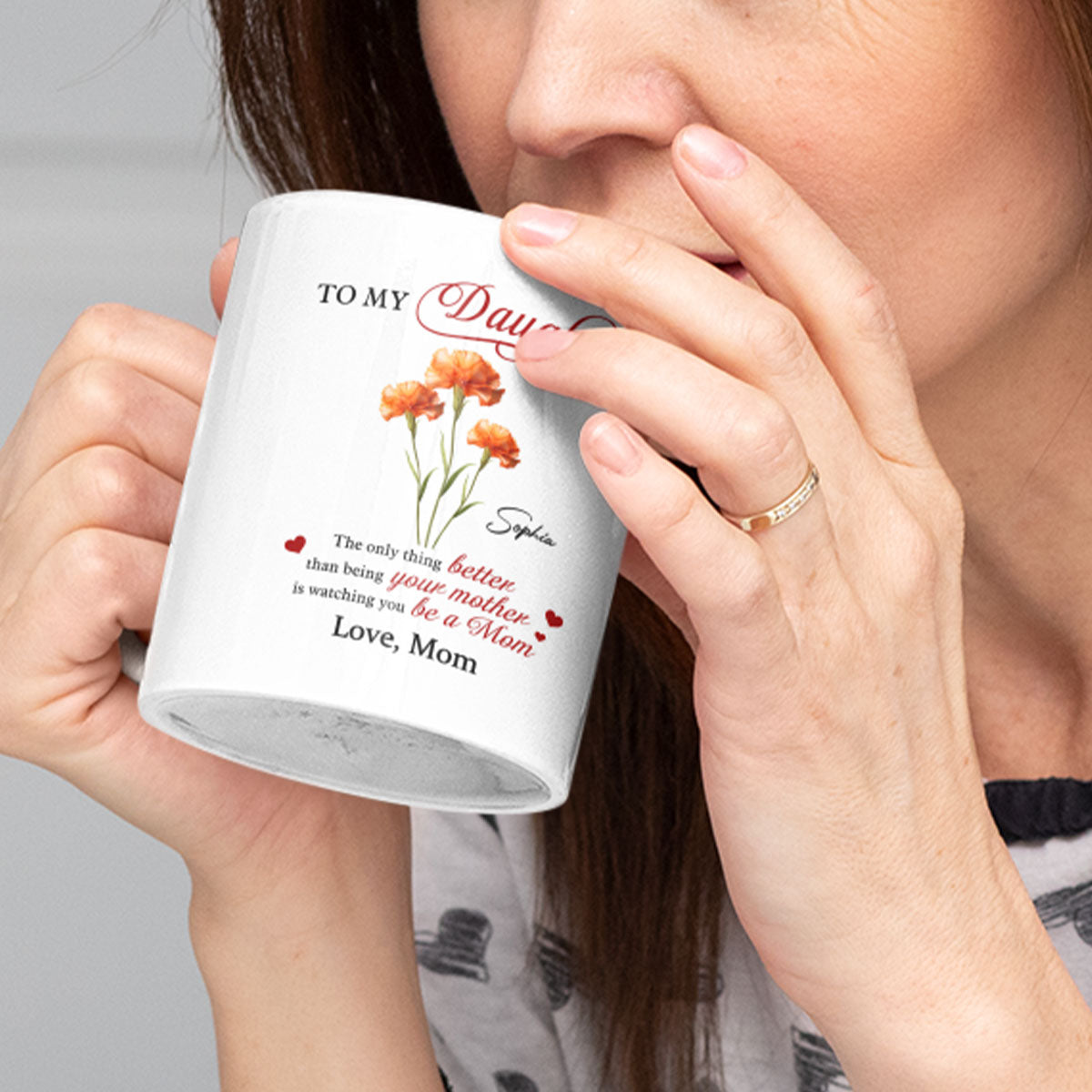 Birth Flower The Only Thing Better Personalized Mug