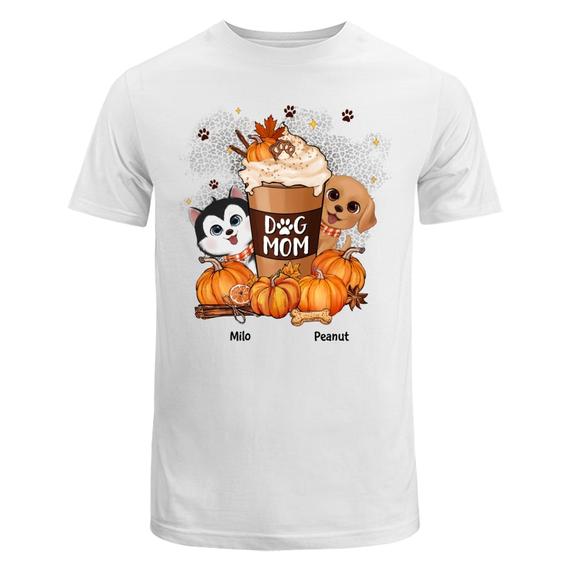 Dog Mom Pumpkin Spice Latte Personalized Shirt