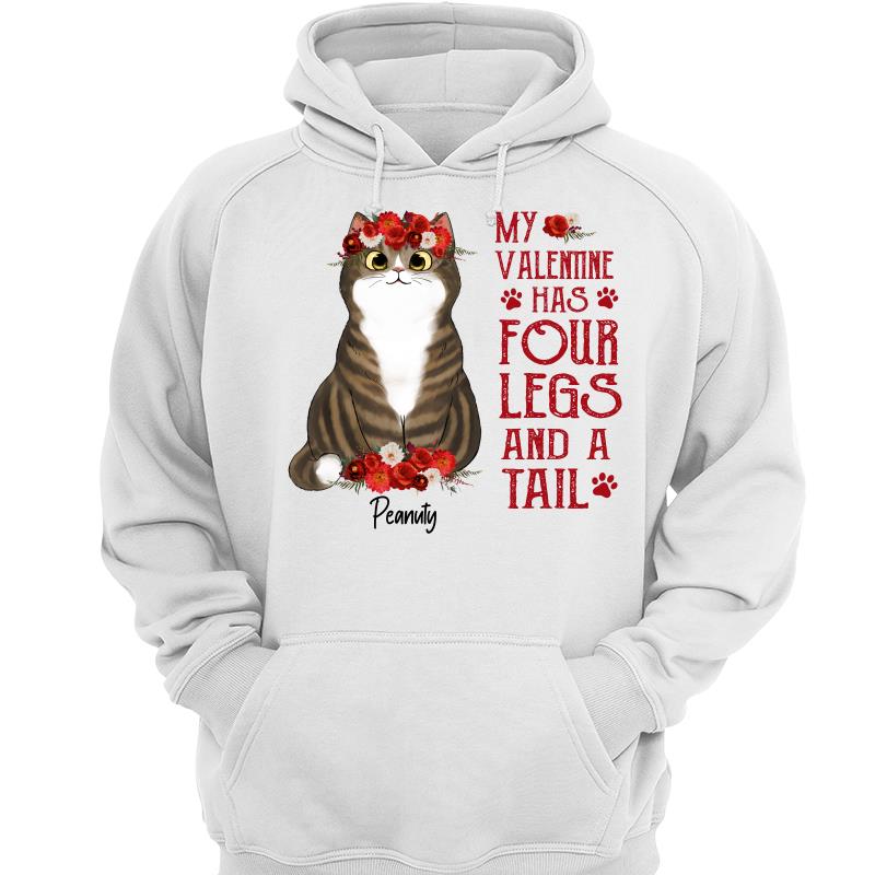 Flower Cats My  Four Legs And Tail Personalized Shirt