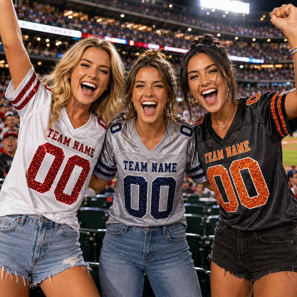 Trending Football Design For Girls - Personalized Football Jersey - Gift For Football Mom, Daughter, Cheerleaders