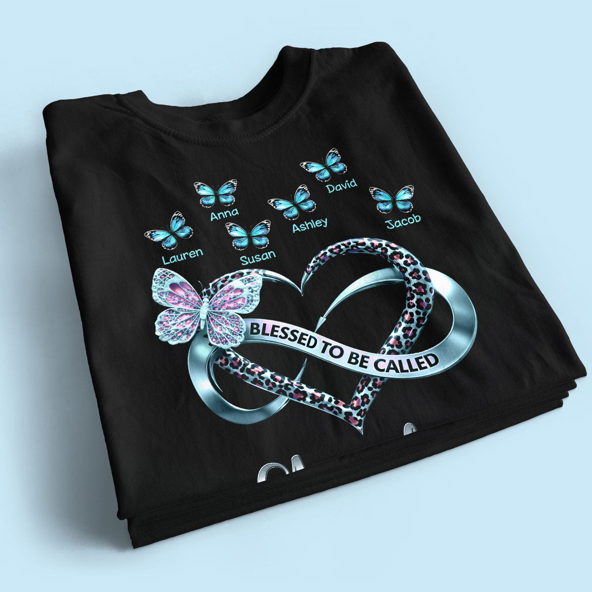 Blessed To Be Called Grandma - Personalized Shirt - Heartfelt Mother's Day Gift for Grandma