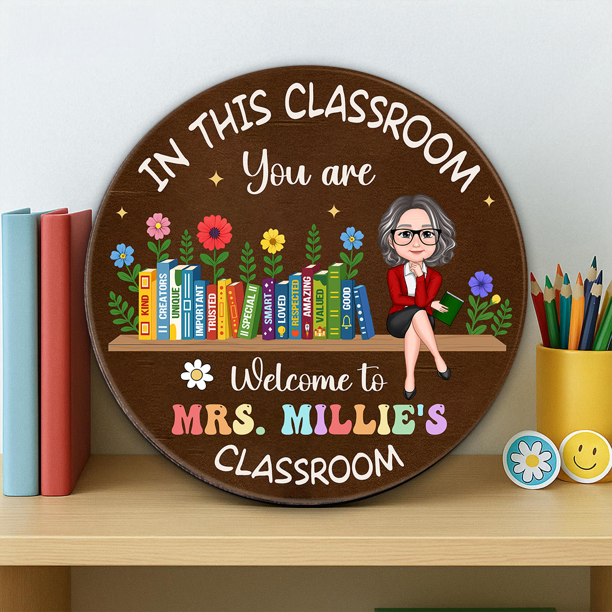 In This Classroom You Are Kind, Creators, Unique Personalized Door Sign, Classroom Decor, Teacher Appreciation Gift, Back To School Gift