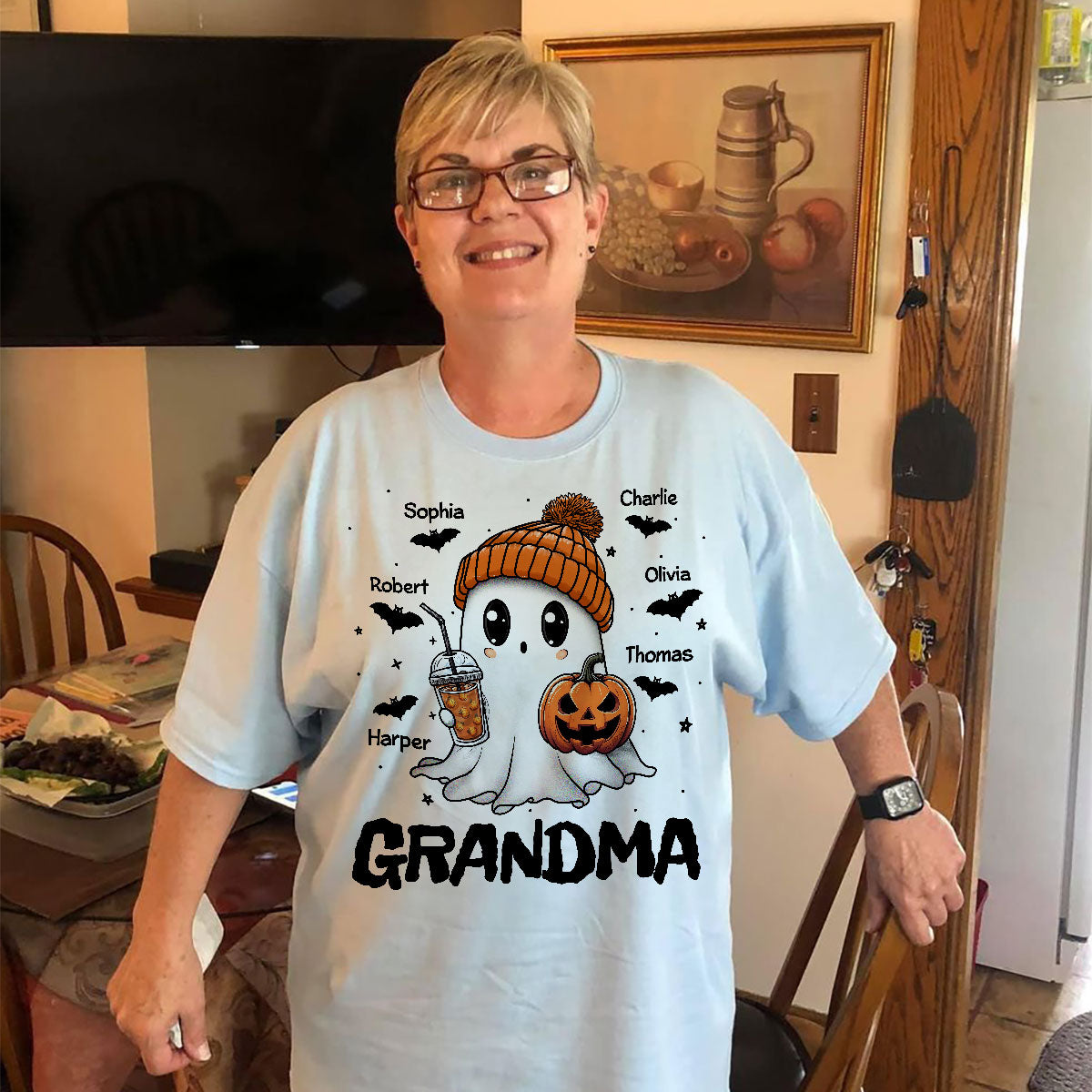 Fall Season Halloween Boo Personalized Shirt, The Best Gift For Halloween, Fall Season