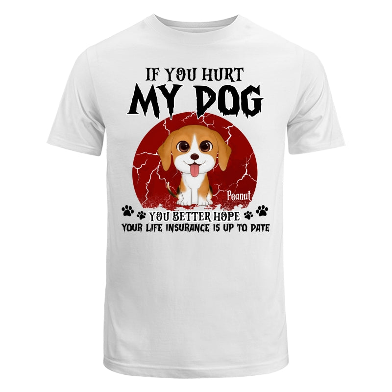 Halloween If You Hurt My Watercolor Cute Dogs Personalized Shirt