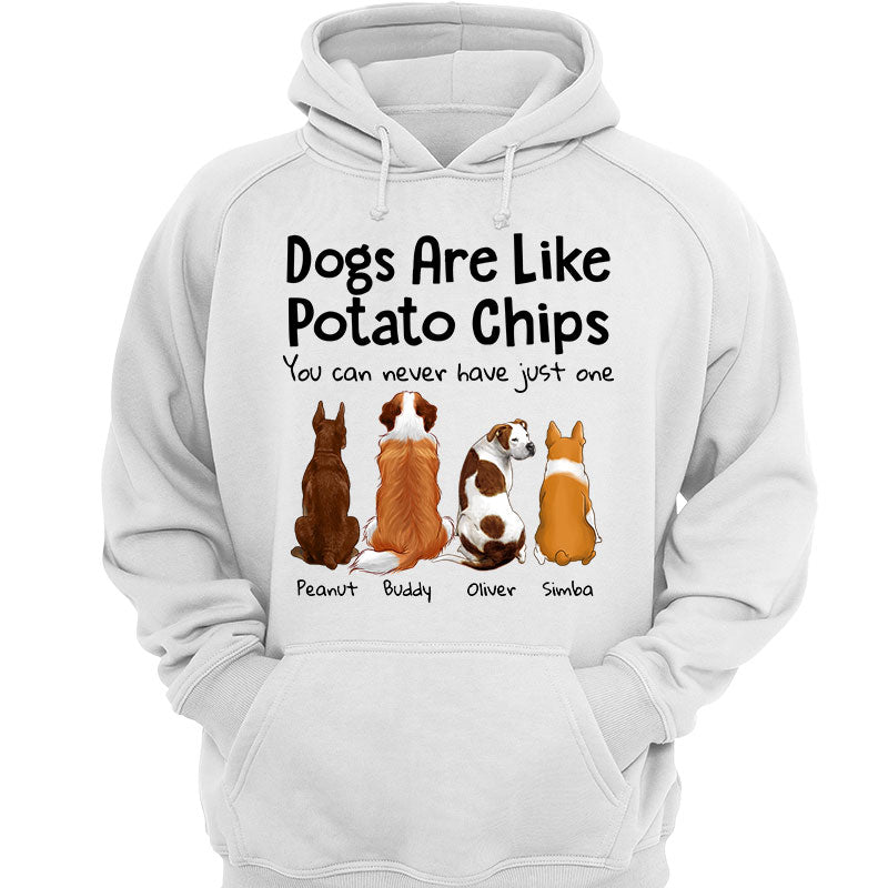 Dogs Cats Like Potato Chips Dog Cat Back View Pet Love Gift Personalized Shirt