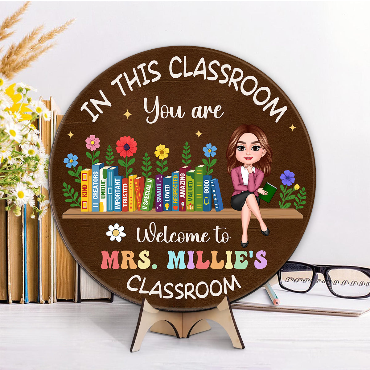 In This Classroom You Are Kind, Creators, Unique Personalized Door Sign, Classroom Decor, Teacher Appreciation Gift, Back To School Gift
