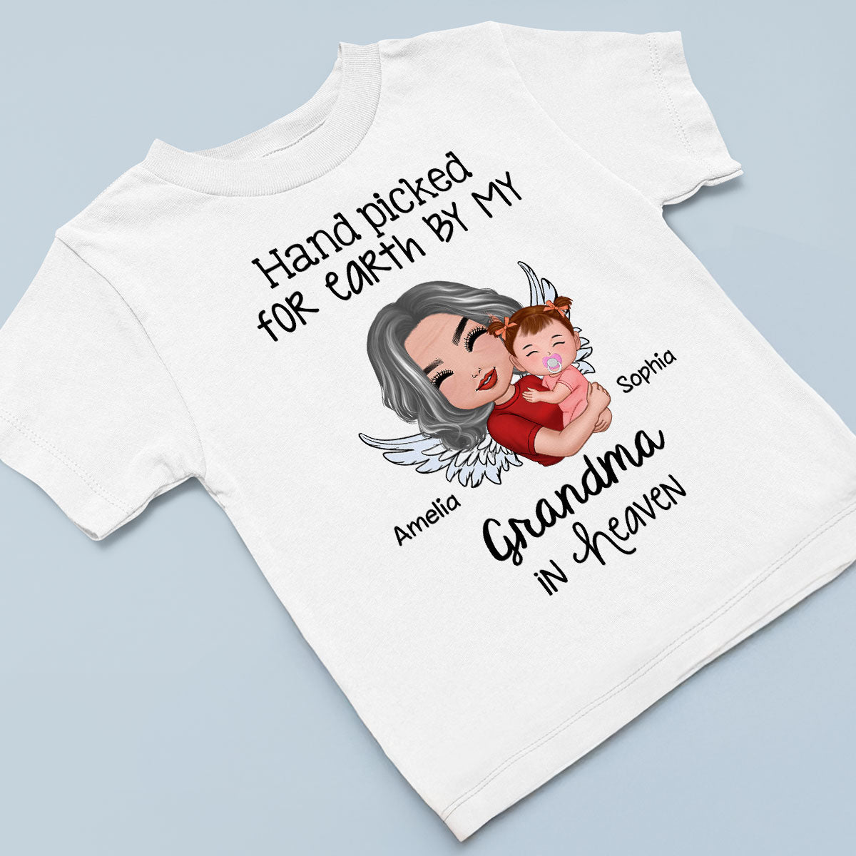 Hand Picked For Earth By Someone In Heaven Personalized Baby Onesie Baby Shirt