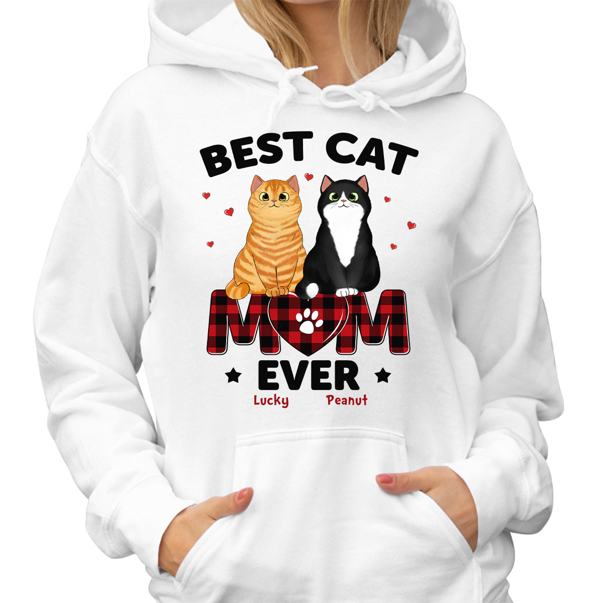 Best Cat Mom Ever Personalized Shirt