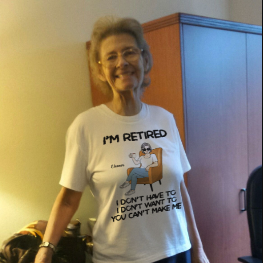 I'm Retired Personalized Shirt, Funny Retirement Gift, Gift For Retirees