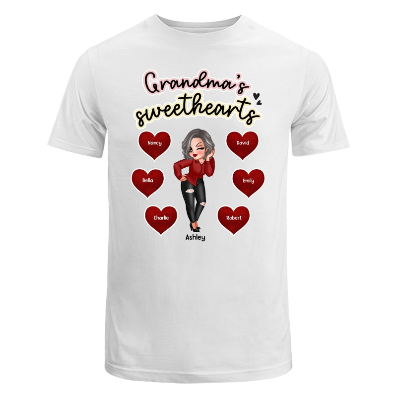 Pretty Grandma Sweetheart Personalized Shirt