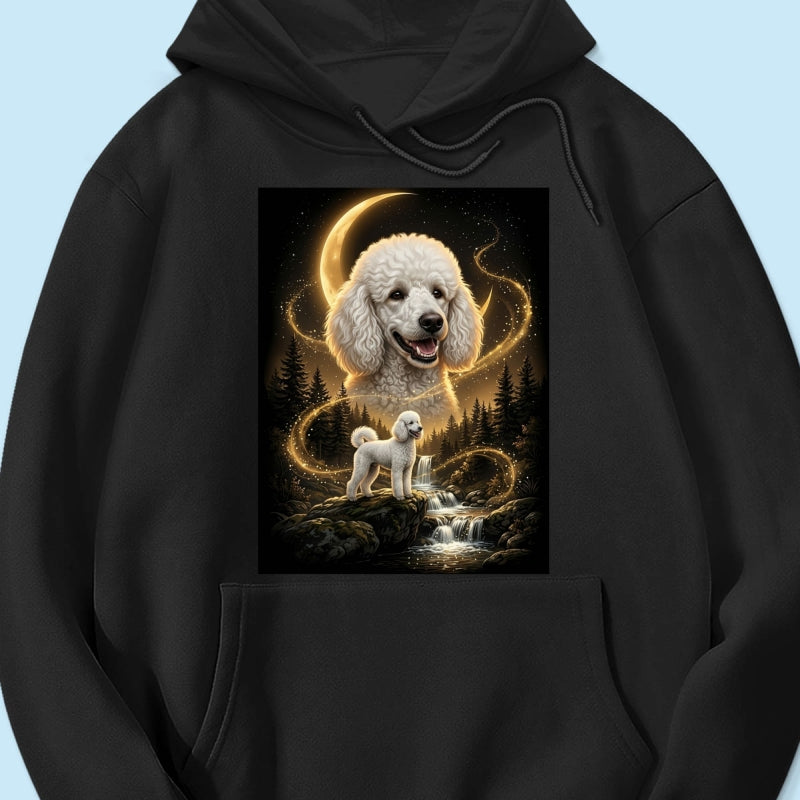 Dog Howling to the Moon - Personalized Shirt - Gift for Dog, Cat Lovers