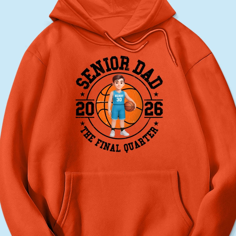 Sport Senior Proud Mom Dad Of Graduate - Personalized Shirt - Basketball, Baseball, Football