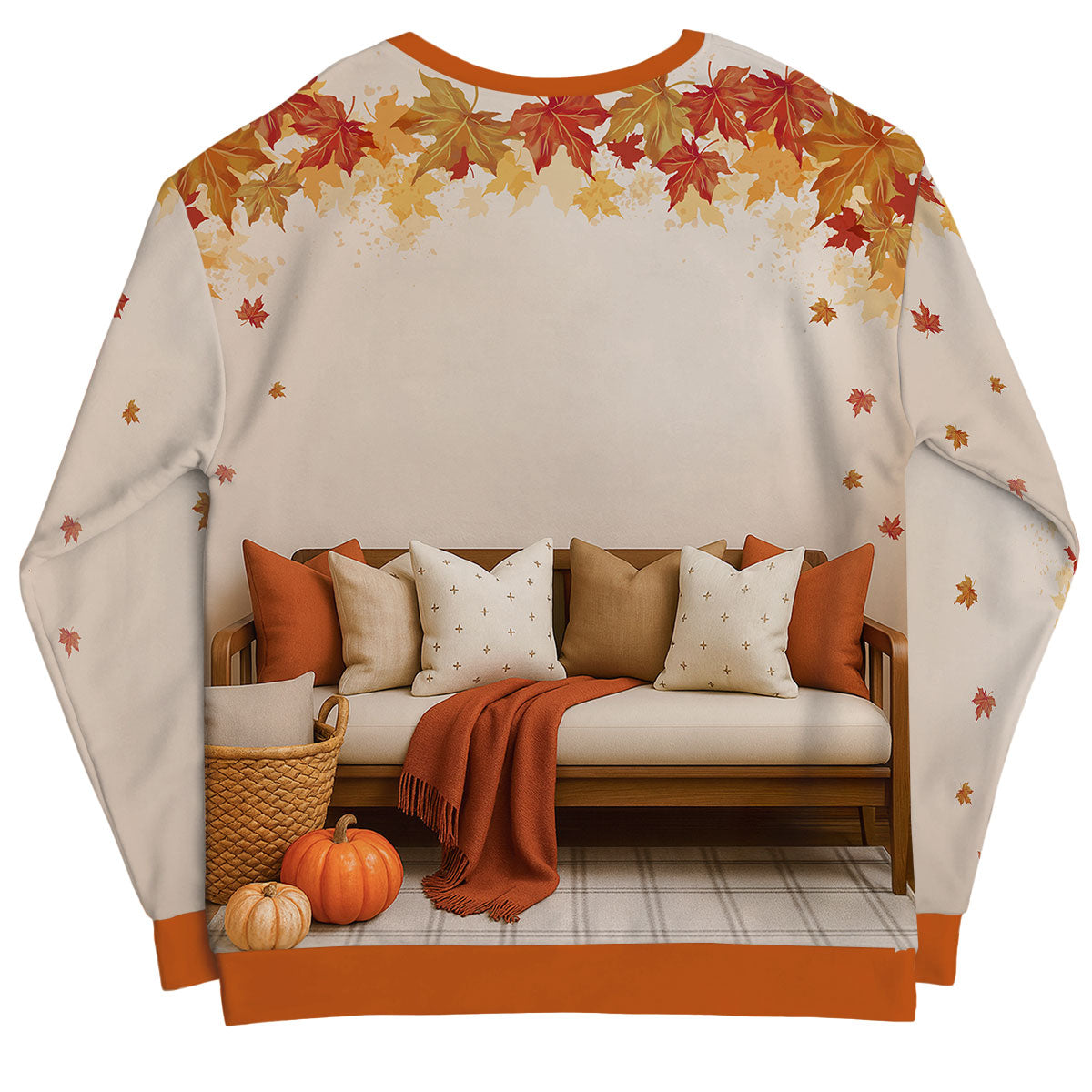 Fall Season Besties Sisters Sitting On Cozy Sofa Personalized 3D Sweatshirt