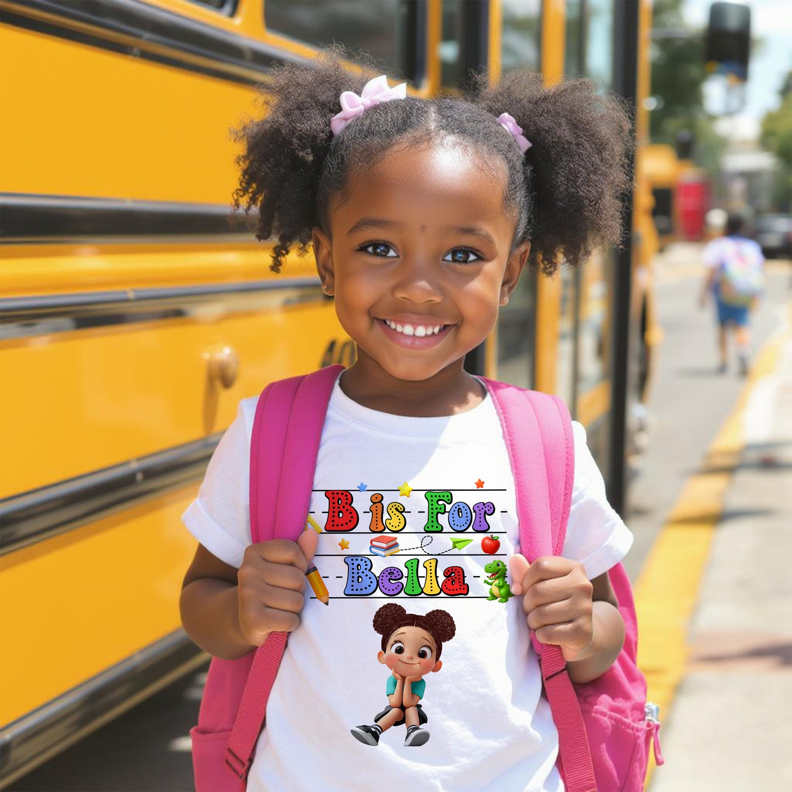 Back To School Kids Shirt, Personalized Alphabet Kids Shirt