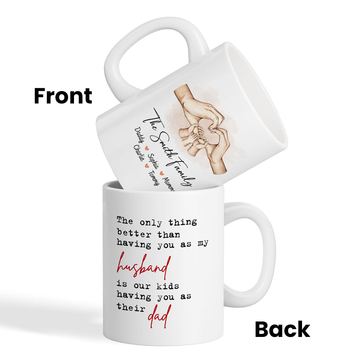 The Only Thing Better Than Having You As My Husband, Father's Day Gift For Him, Personalized Mug