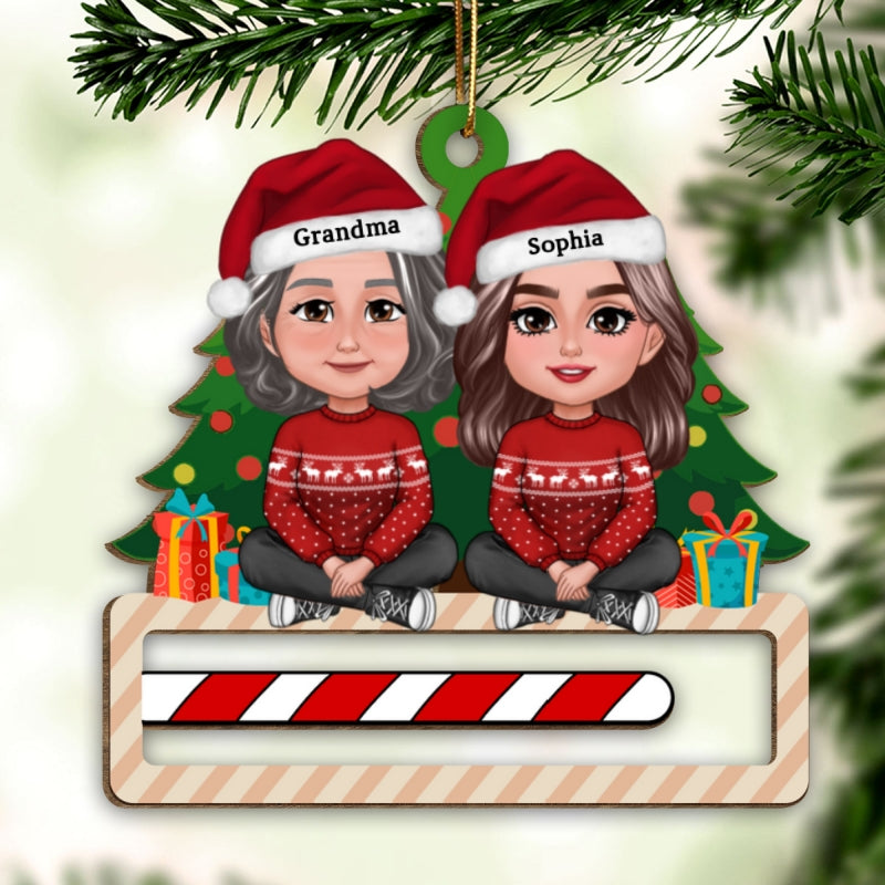 Unique Christmas Gift For Kid Teenage Grandchildren Personalized Wooden Money Holder Ornament